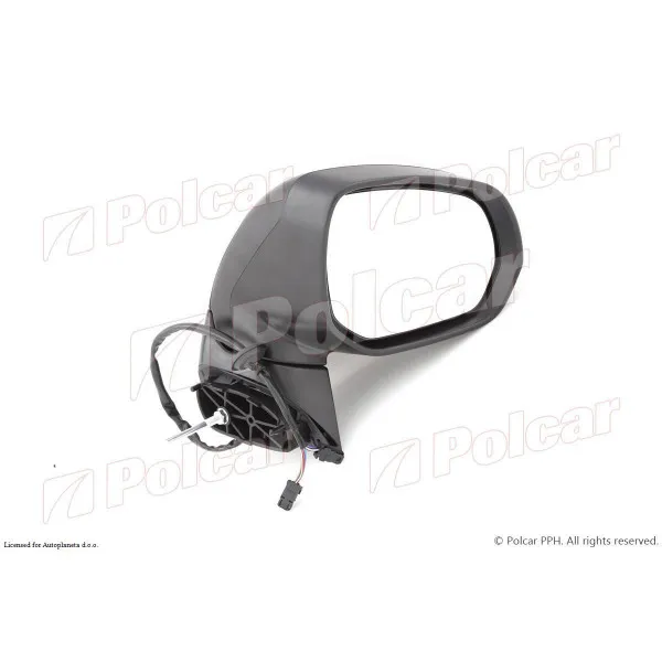 Retrovizor na vratima PEUGEOT 3008, 09-16; 5008, 09-17; 