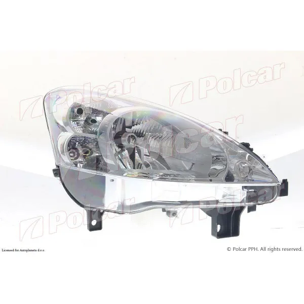 Far PEUGEOT PARTNER, 08-18; 