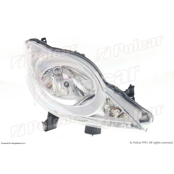 Far PEUGEOT 107 (P), 05-14; 