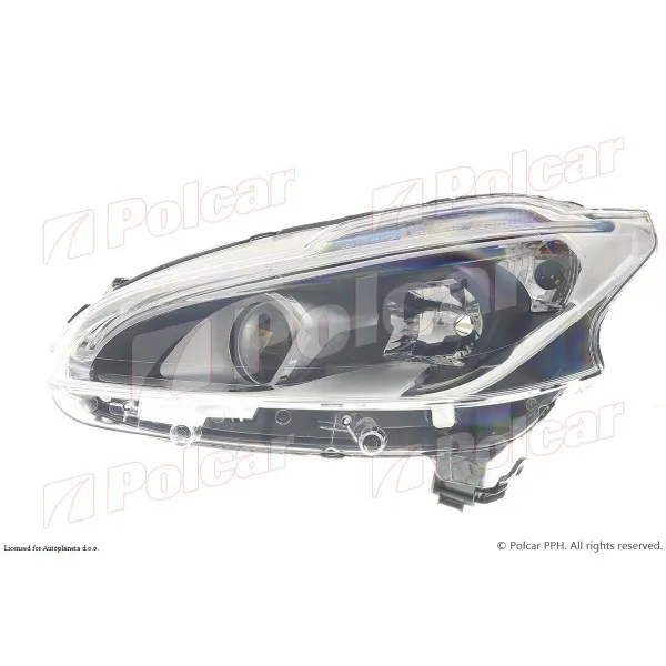 Far PEUGEOT 208, 12-; 