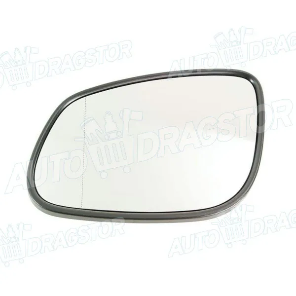 Staklo retrovizora sa nosačem PORSCHE CAYENNE (955/9PA), 02-10; 