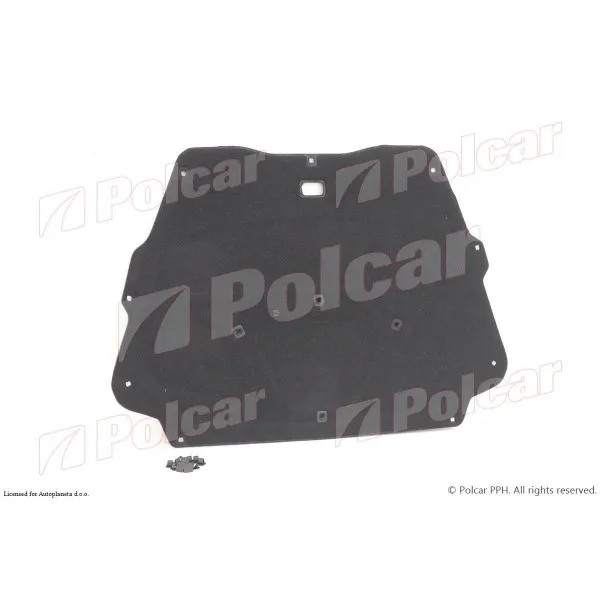 Izolacija haube PORSCHE CAYENNE (92A), 10-17; 