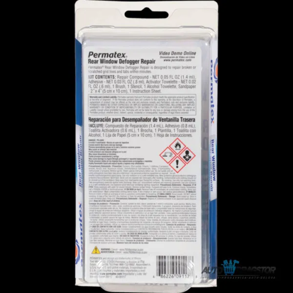 SET ZA REPARACIJU GREJAČA ZADNJEG STAKLA 