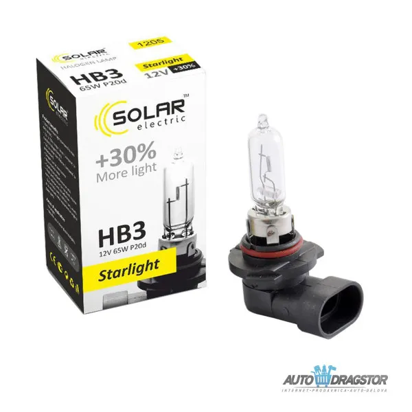 SIJALICA 12V HB3 80W P20D STARLIGHT +30% VIŠE SVET 
