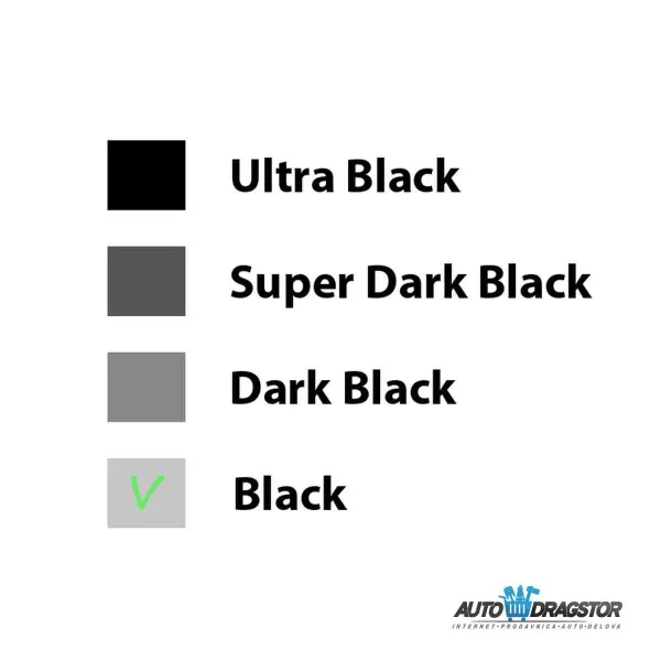 FOLIJA ZA STAKLA BLACK 50x300CM 