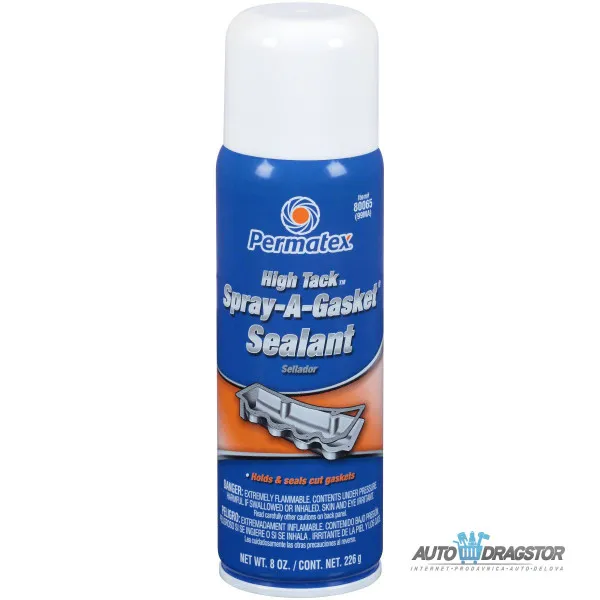 HIGH TACK SPREJ-ZAPTIVAČ ZA DIHTUNGE – OTPORAN NA GORIVO, ULJE I ANTIFRIZ 226GR 