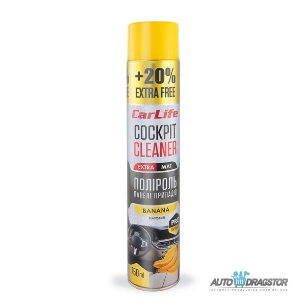 SPREJ ZA KOMANDNU TABLU 750ML EXTRA MAT BANANA 