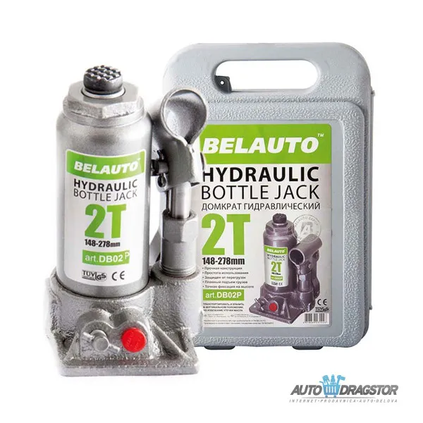 HIDRAULIČNA DIZALICA 2T SA PLASTIČNOM KUTIJOM VISINA DIZANJA 148-275MM 