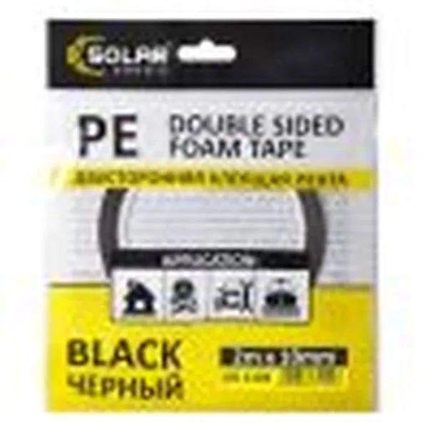 DVOSLOJNA TRAKA 10x2000mm CRNA 