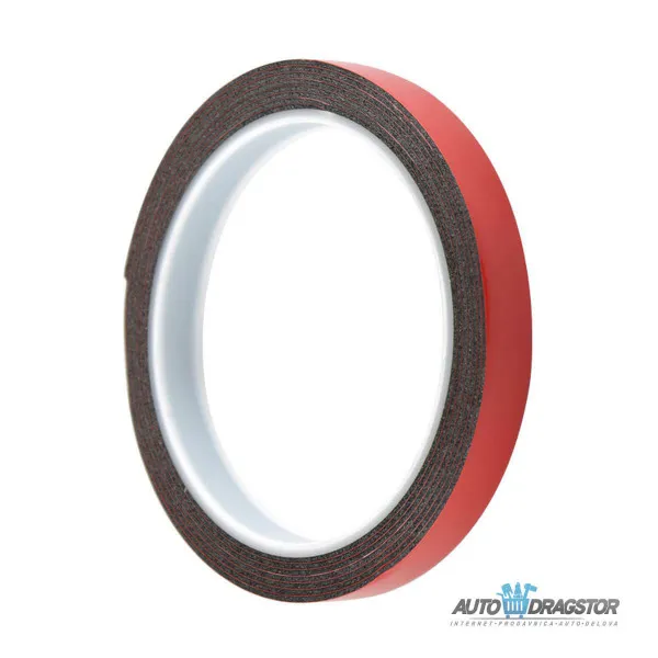 DVOSLOJNA TRAKA 12x2000mm CRNA 