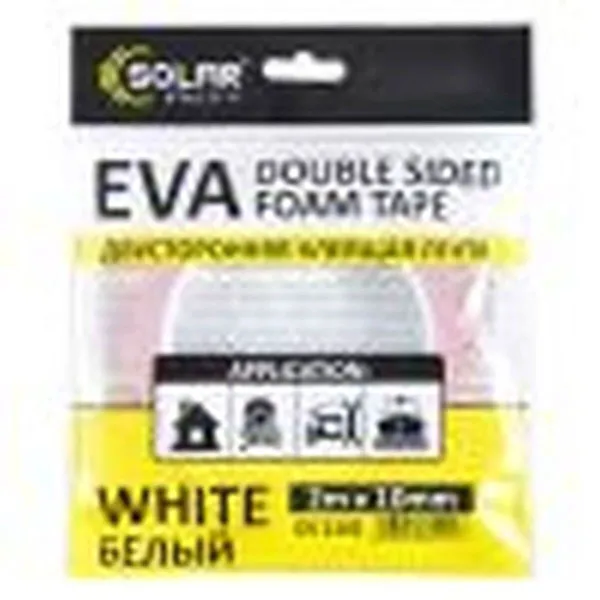 DVOSLOJNA TRAKA 10x2000mm BELA 