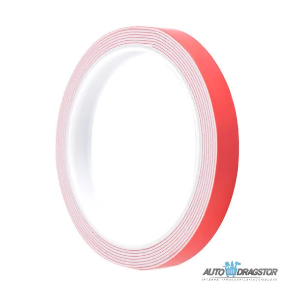 DVOSLOJNA TRAKA 12x2000mm BELA 