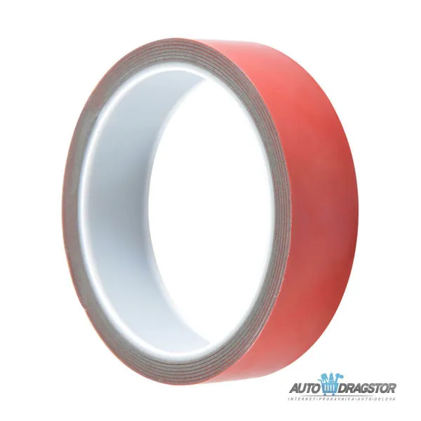 DVOSLOJNA TRAKA 25x2000mm SIVA 