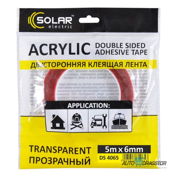 DVOSLOJNA TRAKA 6x5000mm PROVIDNA 