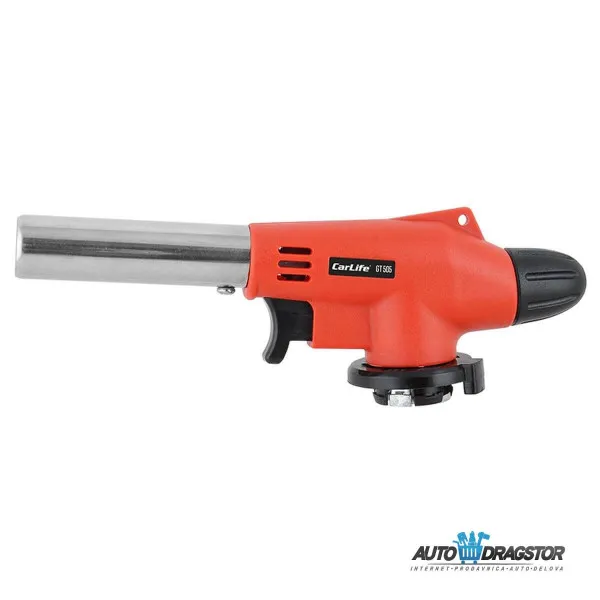 RUCNI BRENER MAKSIMALNA TEMPERATURA 1300°C,POTROSNJA GORIVA 82g/h,MLAZNICA Ř19MM,DUZINA 68mm SA KERAMICKOM ZASTITOM 