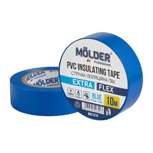 IZOLIR TRAKA 19MMx0.13MMx10M PLAVA VATROOTPORNA 