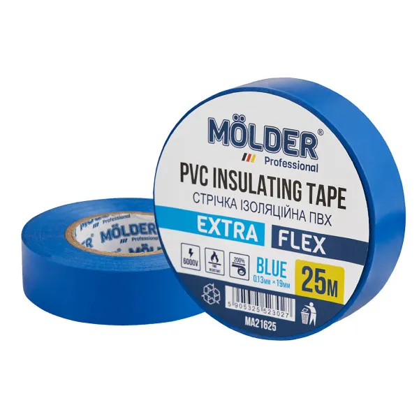 IZOLIR TRAKA 19MMx0.13MMx25M PLAVA VATROOTPORNA 