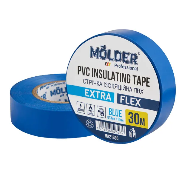 IZOLIR TRAKA 19MMx0.13MMx30M PLAVA VATROOTPORNA 