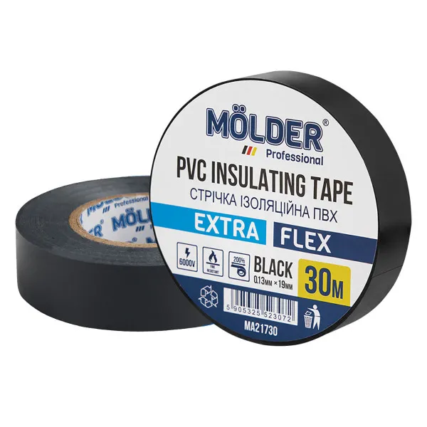 IZOLIR TRAKA 19MMx0.13MMx30M CRNA VATROOTPORNA 