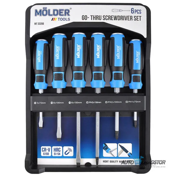 SET ŠRAFCIGERA SA ADAPTACIJOM ZA KLJUČ 6KOM 