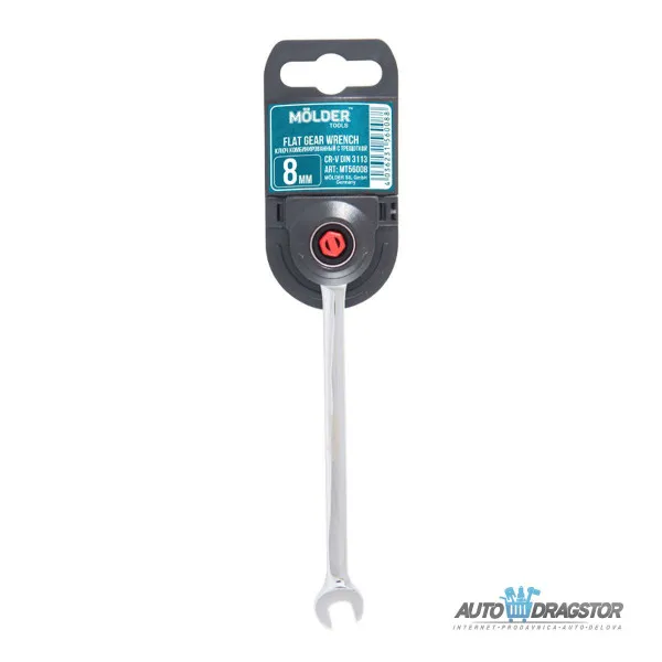 KOMBINOVANI KLJUČ SA ČEGRTALJKOM-BRZI KLJUČ 8MM 