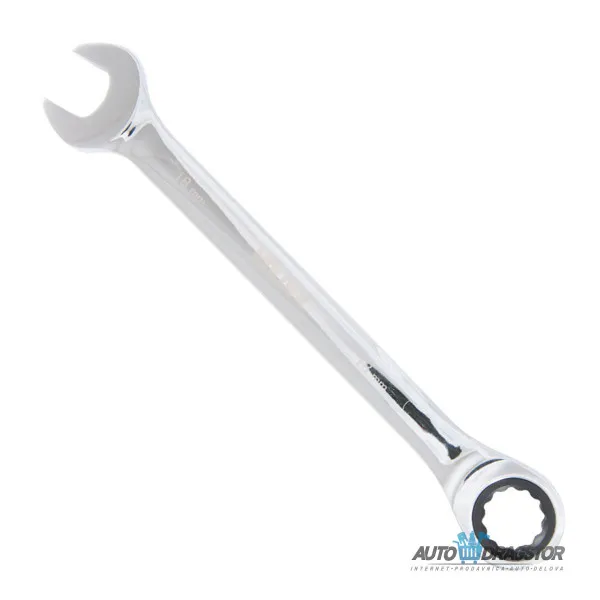 KOMBINOVANI KLJUČ SA ČEGRTALJKOM-BRZI KLJUČ 18MM 