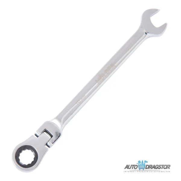 KOMBINOVANI KLJUČ SA ČEGRTALJKOM I ZGLOBOM-BRZI KLJUČ 10MM 