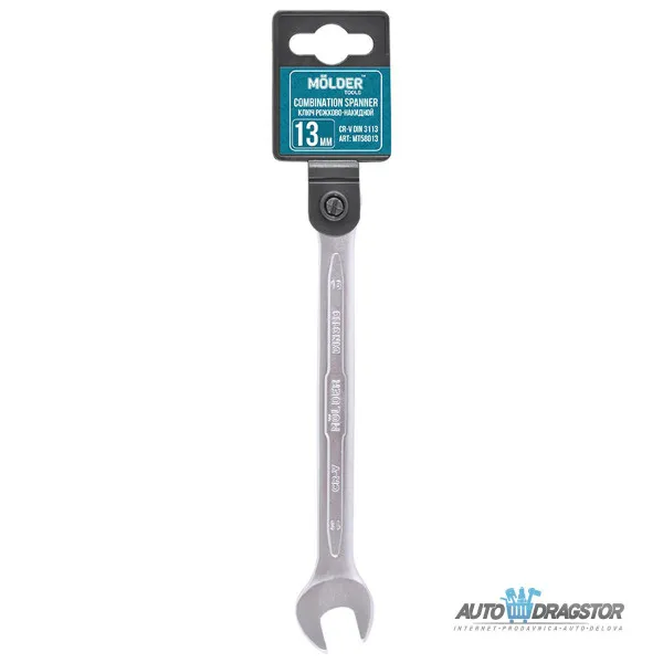 KOMBINOVANI KLJUČ SA ČEGRTALJKOM I ZGLOBOM-BRZI KLJUČ 13MM 