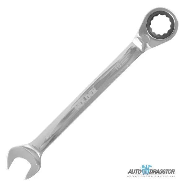 KOMBINOVANI KLJUČ SA ČEGRTALJKOM -BRZI KLJUČ 16MM 