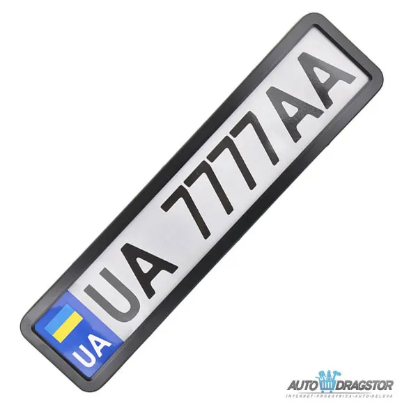 OKVIR ZA TABLICU 1KOM CRNI 