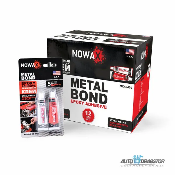 UNIVERZALNI VIŠENAMENSKI DVOKOMPONENTNI LEPAK SIVI 20GR 