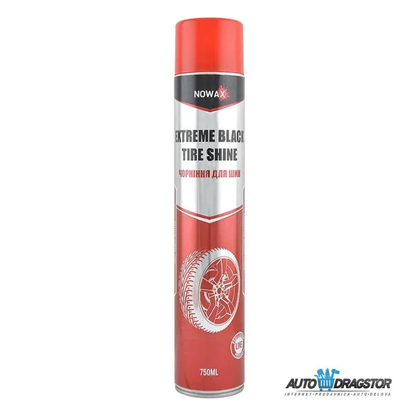 SJAJ ZA GUME 750ML EXTREME BLACK 