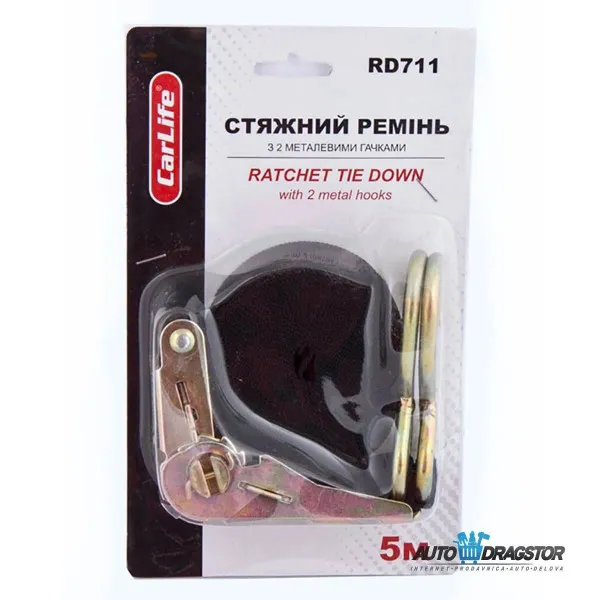 TRAKA ZA ZATEZANJE SA SPANEROM 5M 1T 