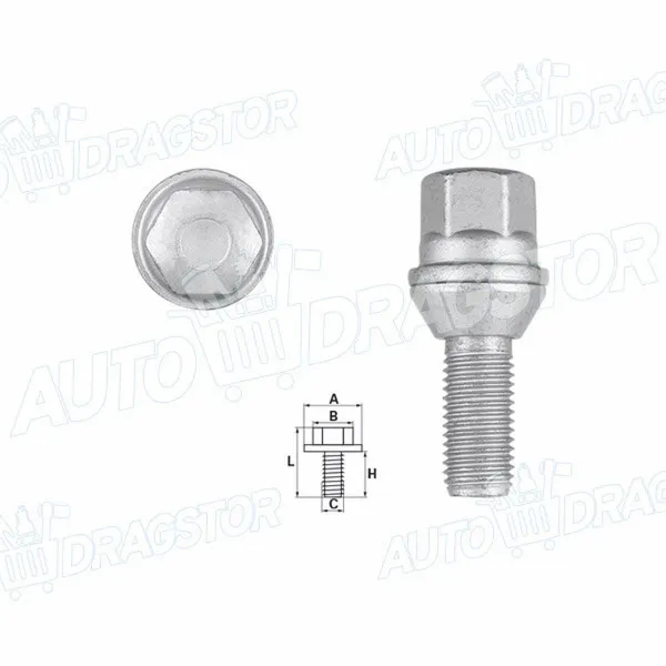 Šraf točka/brezon DACIA, RENAULT 