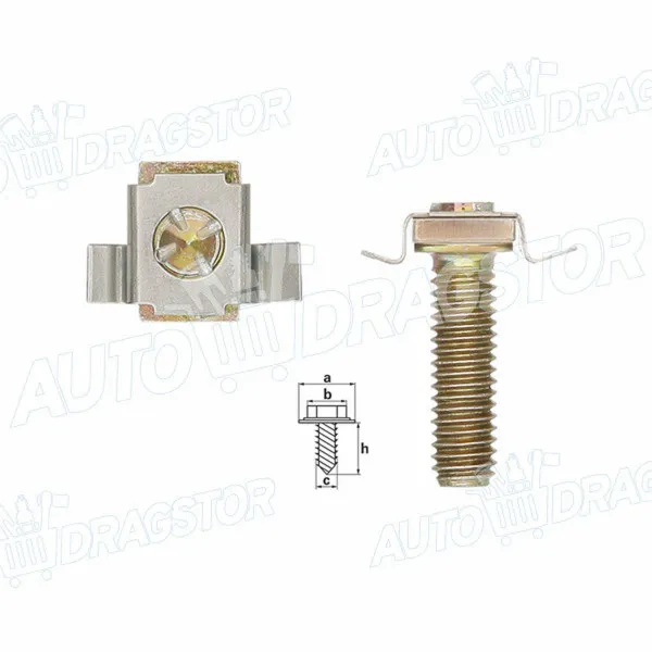 Šraf sa navojem CITROËN, PEUGEOT 