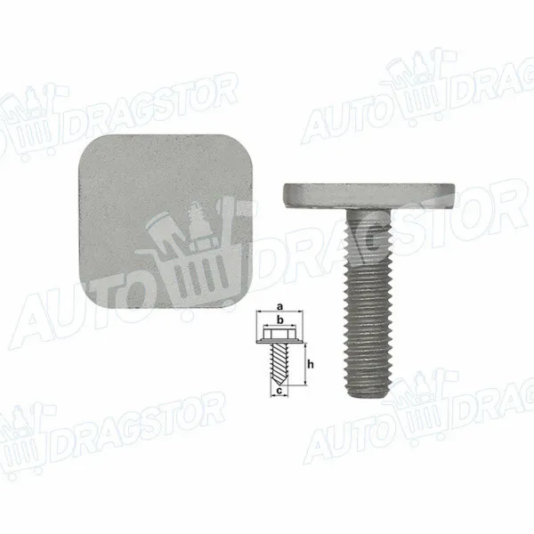 Šraf sa navojem FIAT DUCATO (230/244), 94-06; FIORINO (146), 87-01; GRANDE PUNTO/EVO/PUNTO (199), 05-; PUNTO (176), 93-99; STRADA (178E), 99-; UNO (146A/E), 83 