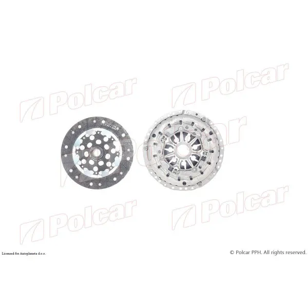 Kvačilo/komplet za zamenu (korpa lamela druk-lager) RENAULT ESPACE IV (JK), 02-15; LAGUNA II (G), 01-07; 