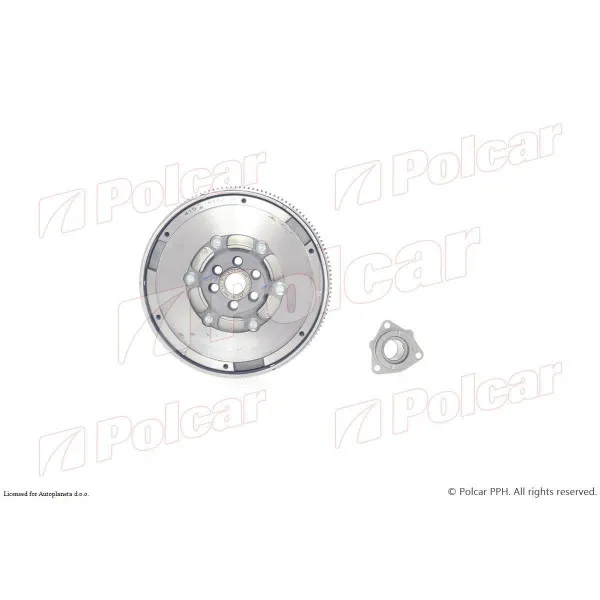 Kvačilo/komplet za zamenu (korpa lamela druk-lager) AUDI A4 (B5/8D), 94-01; A6 (C5/4B), 97-04; 
