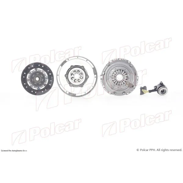 Kvačilo/komplet za zamenu (korpa lamela druk-lager) FORD C-MAX (C214), 07-10; FOCUS C-MAX (C214), 03-07; FOCUS II (DA_), 04-11; GALAXY (WA6), 06-15; S-MAX (WA6 