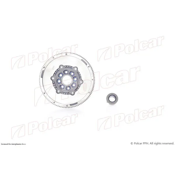 Kvačilo/komplet za zamenu (korpa lamela druk-lager) FORD TRANSIT (V347/8), 06-13; 