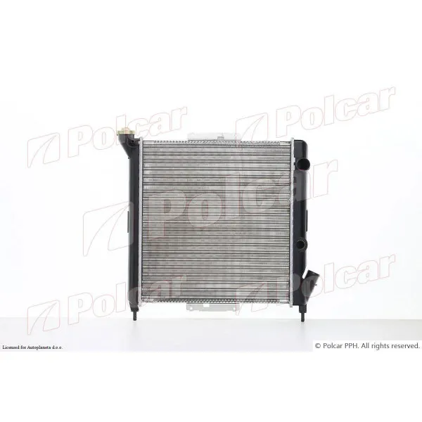 Hladnjak RENAULT 11 (B/C37), 81-89; 5 (B/C/S40), 72-95; 9 (L42), 81-89; EXPRESS (F/G40), 85-98; EXTRA (F/G40), 85-98; RAPID (F/G40), 85-98; 