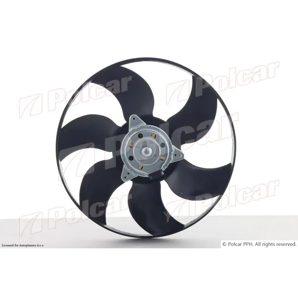 Propeler ventilatora RENAULT CLIO II (B0/1/2), 98-12; KANGOO (KC/FC), 98-08; MEGANE I (A), 95-02; MEGANE SCENIC (JA0/1), 96-99; SCENIC I (JA), 99-03; SYMBOL, 08 