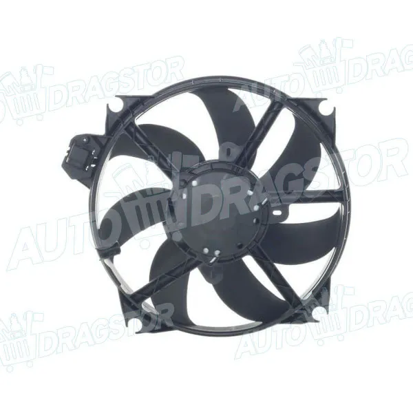Ventilator hladnjaka sa nosačem RENAULT MEGANE III (Z), 08-16; SCENIC (JZ), 09-16; 