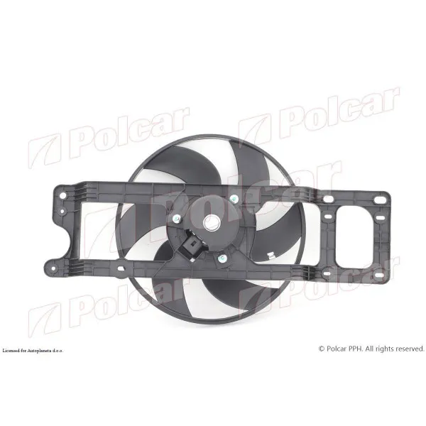 Ventilator hladnjaka sa nosačem DACIA, NISSAN, RENAULT 