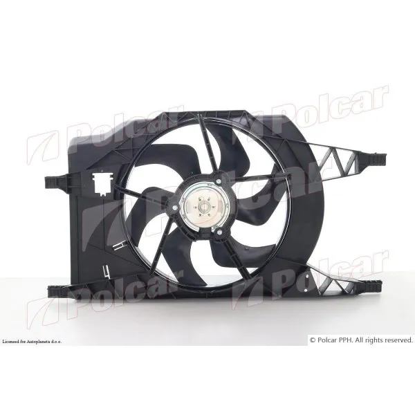 Ventilator hladnjaka sa nosačem RENAULT ESPACE IV (JK), 02-15; LAGUNA II (G), 01-07; VEL SATIS (BJ0), 02-09; 