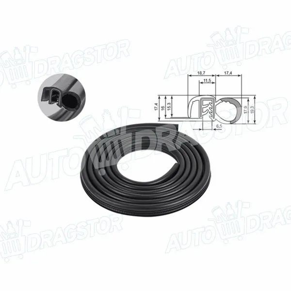 Keder vrata PEUGEOT 106 (1_), 91-03; 