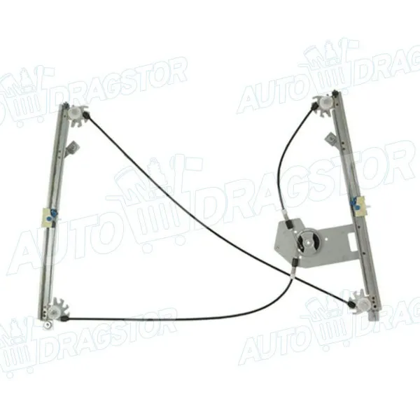 Podizač stakla bez motora RENAULT CLIO III (R0/1), 05-14; 