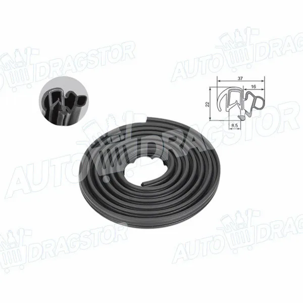 Keder vrata ALFA ROMEO 145 (930), 94-00; 146 (930), 94-00; 