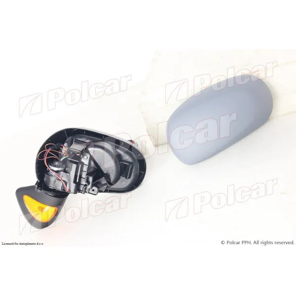 Retrovizor na vratima RENAULT MODUS (F/JP0), 04-12; 