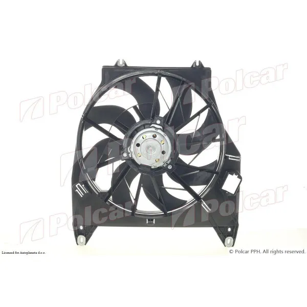 Ventilator hladnjaka sa nosačem RENAULT KANGOO (KC/FC), 98-08; 